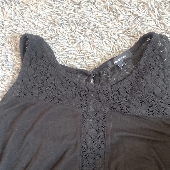 Ambiance Black Tank Top - Picture 5 of 5